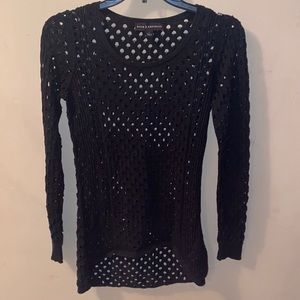Rock & Republic black mesh top